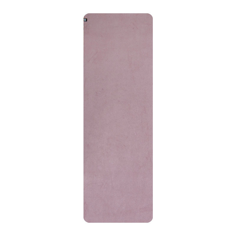 Reversible Cork & Deerskin Suede Yoga Towel | Non-Slip Sweat-Wicking PVC-Free Yoga Mat Cover