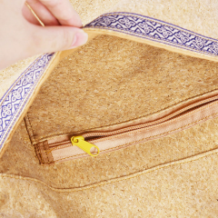 Premium Cork Yoga Bag – Eco-Friendly Mat Tote & Cylinder Storage Carrier