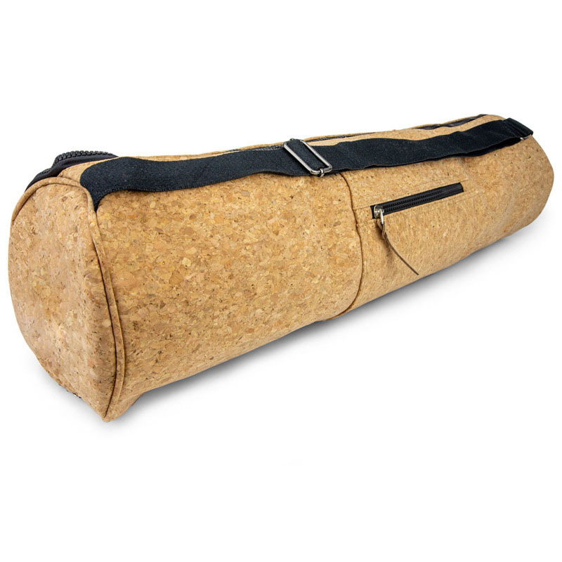 Premium Cork Yoga Bag – Eco-Friendly Mat Tote & Cylinder Storage Carrier