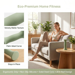 Premium Ergonomic Silicone‑Coated 2 KG Home Workout Dumbbell
