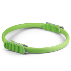 Pilates Ring with Non‑Slip Soft Grip, Fiberglass Inner Core, Thick EVA Foam Padding, Flexible Resistance Circle for Yoga, Fitness & Stretching