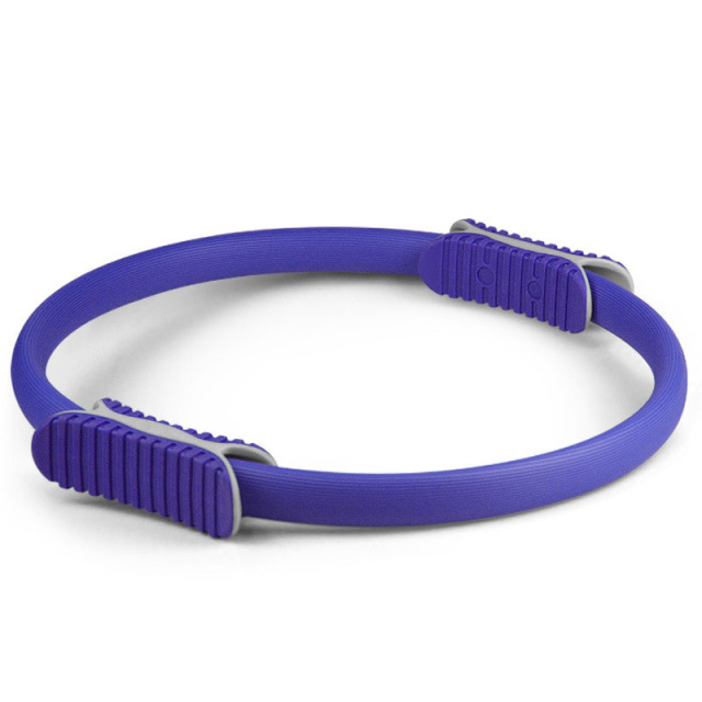 Pilates Ring with Non‑Slip Soft Grip, Fiberglass Inner Core, Thick EVA Foam Padding, Flexible Resistance Circle for Yoga, Fitness & Stretching