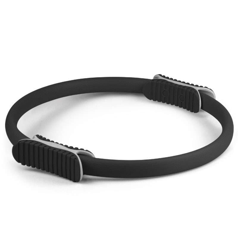 Pilates Ring with Non‑Slip Soft Grip, Fiberglass Inner Core, Thick EVA Foam Padding, Flexible Resistance Circle for Yoga, Fitness & Stretching