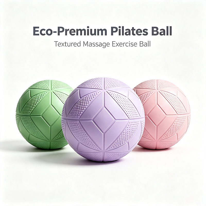 Premium Textured Eco‑Friendly Pilates Ball, Thick Non‑Slip Mini Exercise Ball