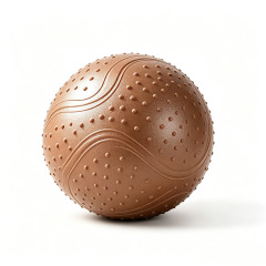 Textured Pilates Ball, Eco Burst‑Resistant Yoga Exercise Ball, Non‑Slip Massage Ball for Home Workout