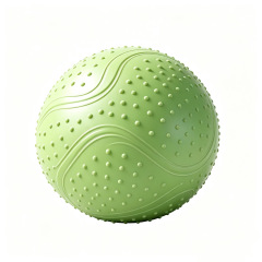 Textured Pilates Ball, Eco Burst‑Resistant Yoga Exercise Ball, Non‑Slip Massage Ball for Home Workout