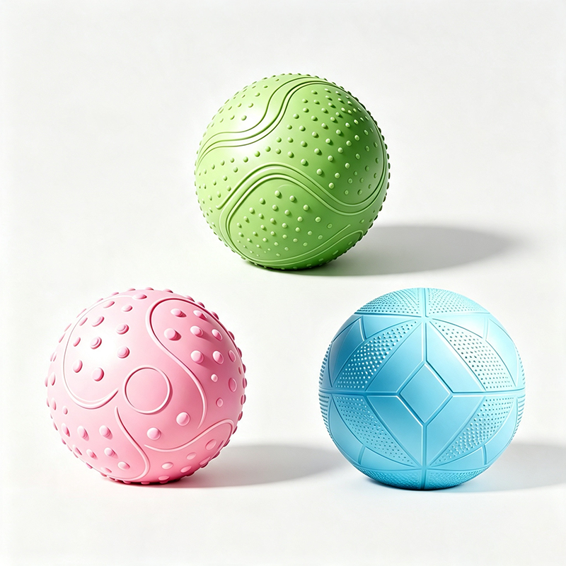 Textured Pilates Ball, Eco Burst‑Resistant Yoga Exercise Ball, Non‑Slip Massage Ball for Home Workout