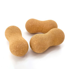 Eco‑Friendly Natural Cork Peanut Ball, Deep Tissue Myofascial Release Massager, Non‑Toxic Muscle Soreness Relief for Yoga, Fitness & Physical Therapy