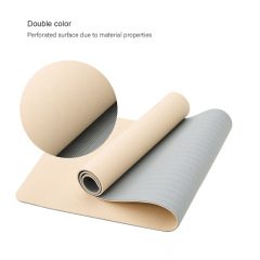 Corn Fiber TPE Yoga Mat, Eco‑Friendly Partially Biodegradable Non‑Slip Workout Mat for Home Yoga & Pilates