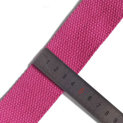 Durable Polyester Cotton Yoga Strap with D‑Ring Buckle, No Added Softener, Wash‑Safe, Improve Flexibility for Beginners