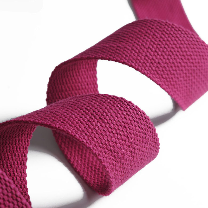 Durable Polyester Cotton Yoga Strap with D‑Ring Buckle, No Added Softener, Wash‑Safe, Improve Flexibility for Beginners