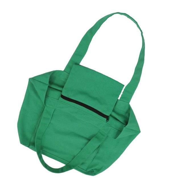 Large Canvas Yoga Tote Bag with Yoga Mat Holder Pocket, Multi‑Purpose Shoulder Workout Bag for Gym, Fitness, Travel