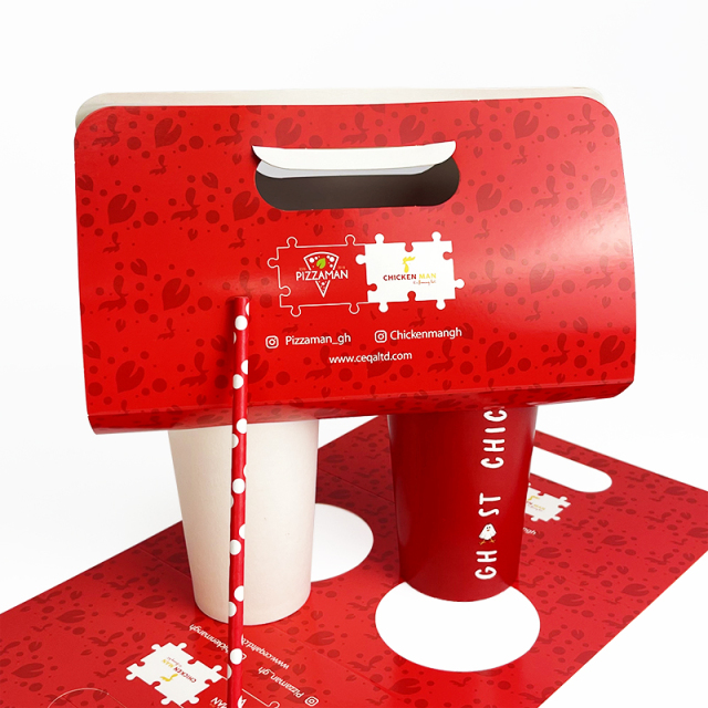 Wholesale paper cup carrier customized logo foldable cardboard 1/2/3/4 compartments disposable coffee tea paper cup holder,LongWorld,Wholesale paper cup carrier customized logo foldable cardboard 1/2/3/4 compartments disposable coffee tea paper cup holder