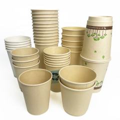 Food grade biodegradable paper cups