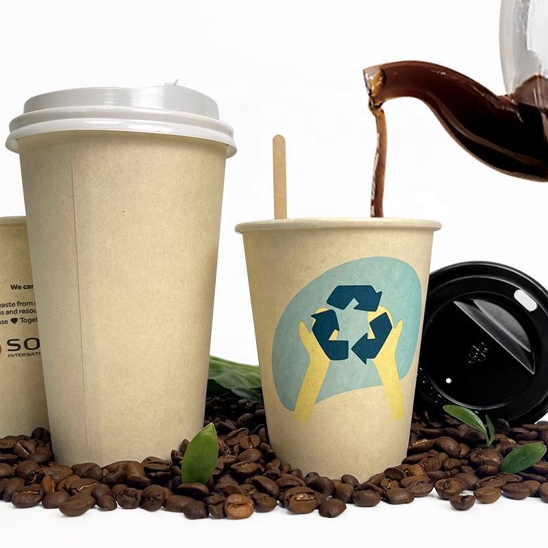 Longworld biodegradable paper cup