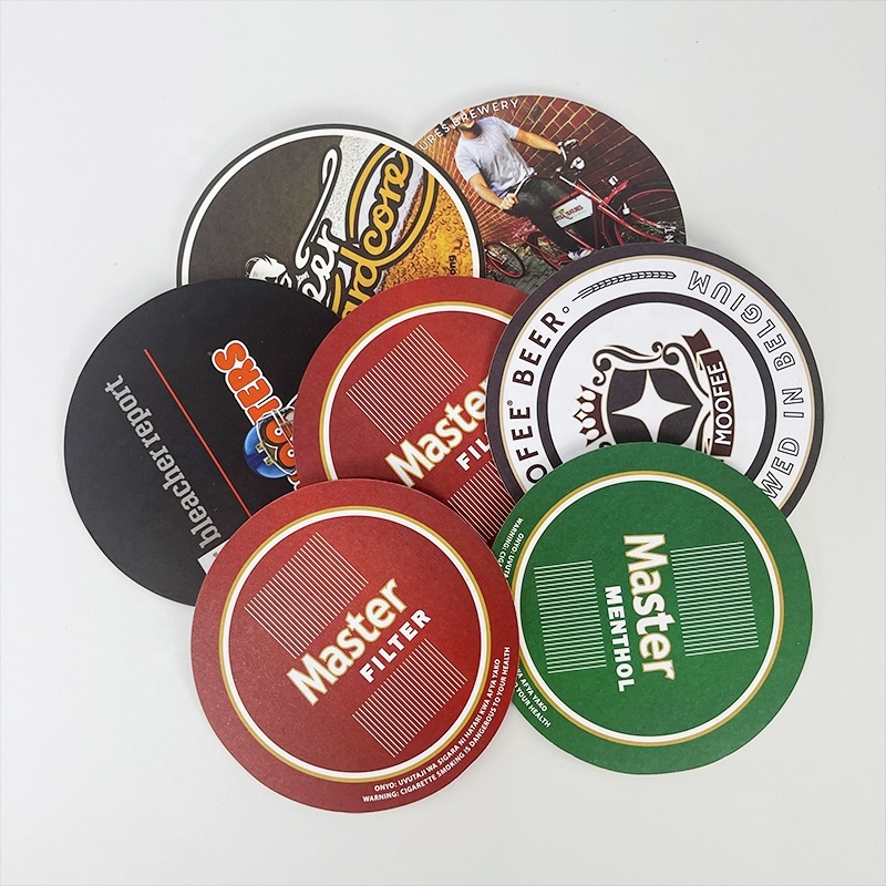 paper beer coaster