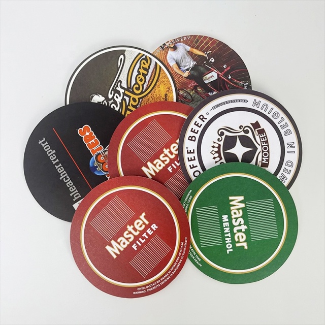 paper beer coaster