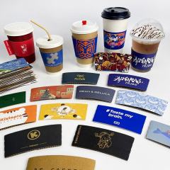 Hot Cold Coffee cup sleeve