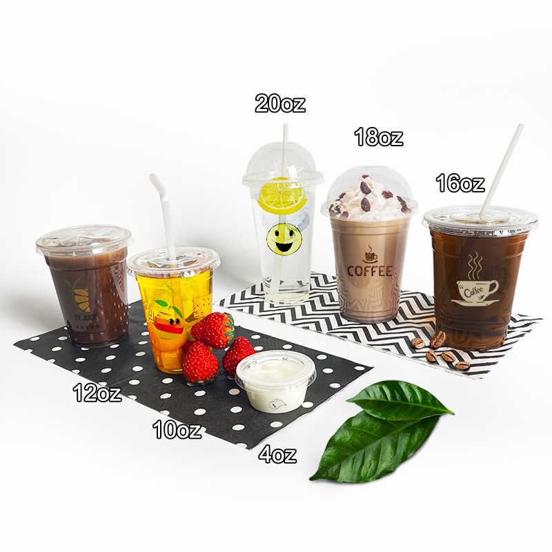 Custom printed biodegradable disposable 5/6/7/8/9/10/12/14oz 16 oz 24 oz beverage ice cream boba tea cold coffee plastic pla cup,LongWorld,Custom printed biodegradable disposable 5/6/7/8/9/10/12/14oz 16 oz 24 oz beverage ice cream boba tea cold coffee plastic pla cup