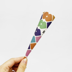 Disposable Custom Promotional Ice Cream Cone Paper Sleeves Conic Cone Wrapping Holder for ice cream dessert snack,LongWorld,Disposable Custom Promotional Ice Cream Cone Paper Sleeves Conic Cone Wrapping Holder for ice cream dessert snack