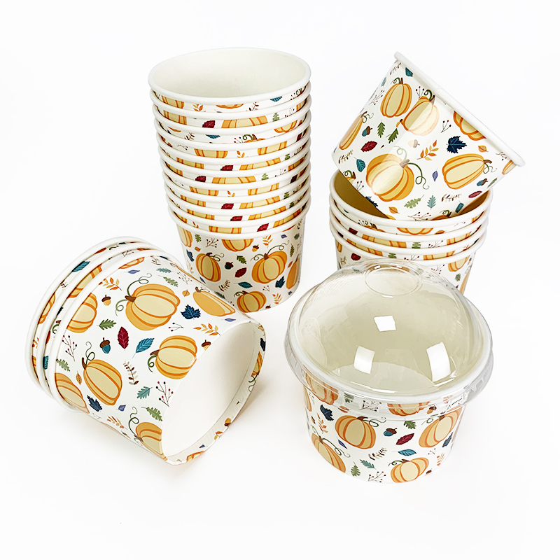 Paper container food grade custom logo icecream yogurt cups packaging ice cream paper cup,LongWorld,Paper container food grade custom logo icecream yogurt cups packaging ice cream paper cup