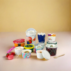 Cute mini 3oz 5oz 8 oz icecream milkshake ice cream clear cups reusable desert small yogurt yougurt packaging cup with spoon,LongWorld,Cute mini 3oz 5oz 8 oz icecream milkshake ice cream clear cups reusable desert small yogurt yougurt packaging cup with spoon