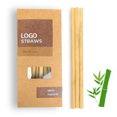 High quality Bamboo Made Drinking Straws Bamboo 100% Natural Bamboo Straw