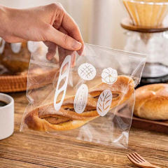 Eco Friendly Compostable Sandwich Cookie Clear Plastic Packaging Bags For Homemade,LongWorld,Eco Friendly Compostable Sandwich Cookie Clear Plastic Packaging Bags For Homemade