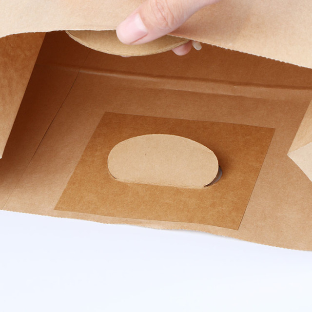 cheap 11" x 6" x 11" Die Cut Tote Natural Kraft Paper Bags with handle for Food packing,LongWorld,cheap 11" x 6" x 11" Die Cut Tote Natural Kraft Paper Bags with handle for Food packing