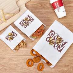Custom printed logo eco-friendly personalized wax grease oil proof donut french baguette paper bread bag,LongWorld,Custom printed logo eco-friendly personalized wax grease oil proof donut french baguette paper bread bag