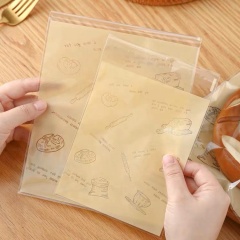custom plastic bread bag