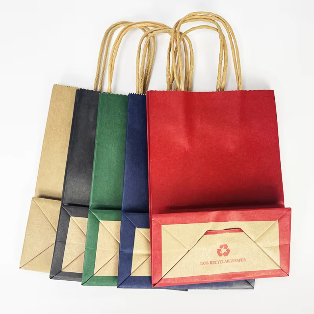 Plain Handbag Carry With Handles Bulk For Packaging Package In Stock Craft Gift Colored Brown Kraft Black Paper Bag,LongWorld,Plain Handbag Carry With Handles Bulk For Packaging Package In Stock Craft Gift Colored Brown Kraft Black Paper Bag