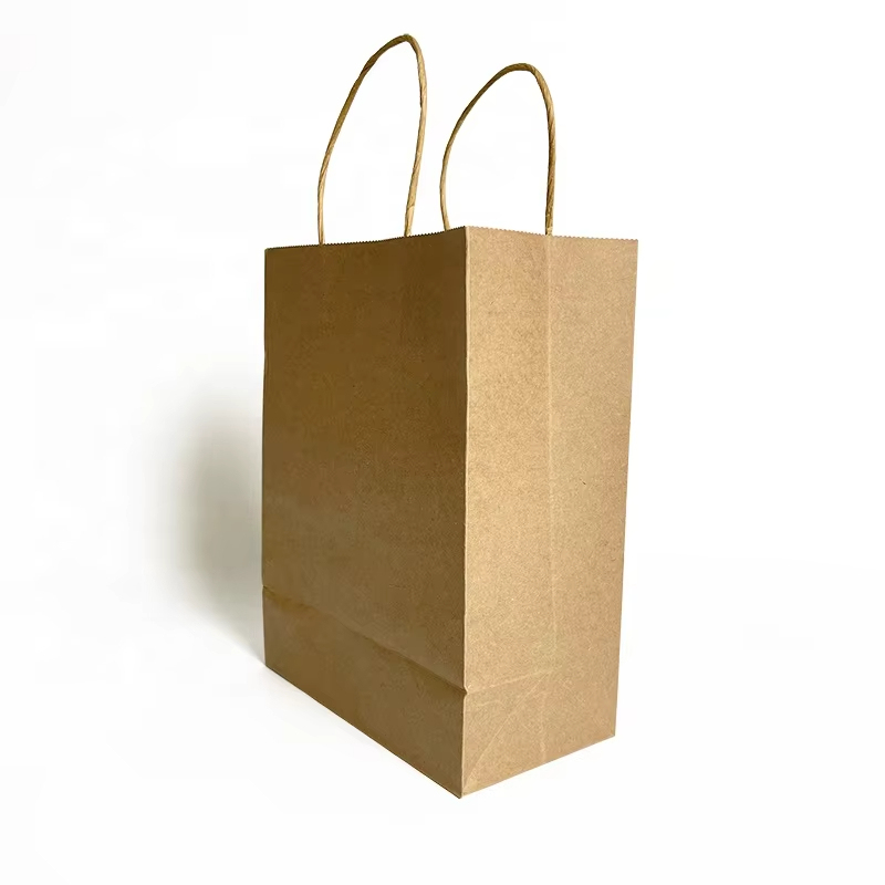 Custom Printed Your Own Logo Wholesale Gift Food Grocery Brown handle Kraft White Paper Bags,LongWorld,Custom Printed Your Own Logo Wholesale Gift Food Grocery Brown handle Kraft White Paper Bags