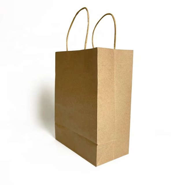 Custom Printed Your Own Logo Wholesale Gift Food Grocery Brown handle Kraft White Paper Bags,LongWorld,Custom Printed Your Own Logo Wholesale Gift Food Grocery Brown handle Kraft White Paper Bags