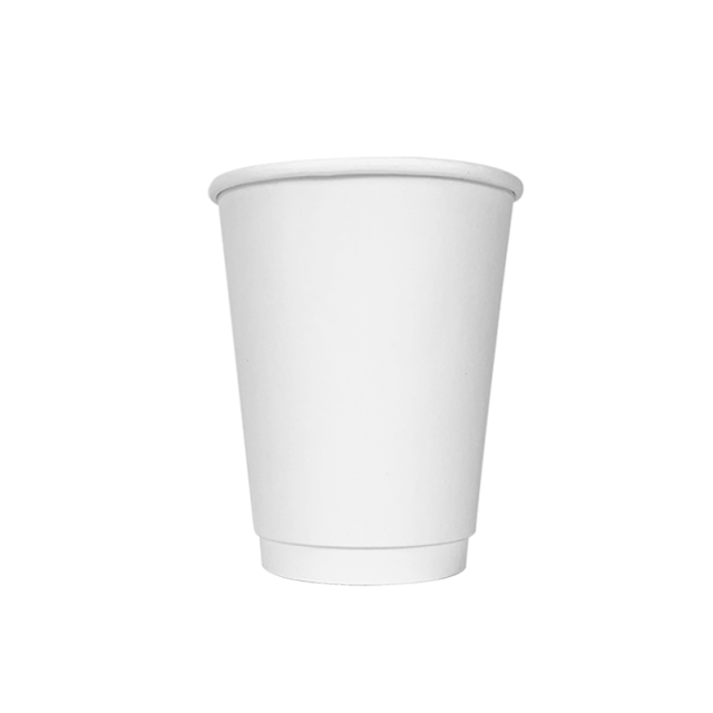 12oz (350ml) Custom Logo Coffee Cup Double Wall - Bulk Disposable Hot Beverage Cups,LongWorld,12oz (350ml) Custom Logo Coffee Cup Double Wall - Bulk Disposable Hot Beverage Cups