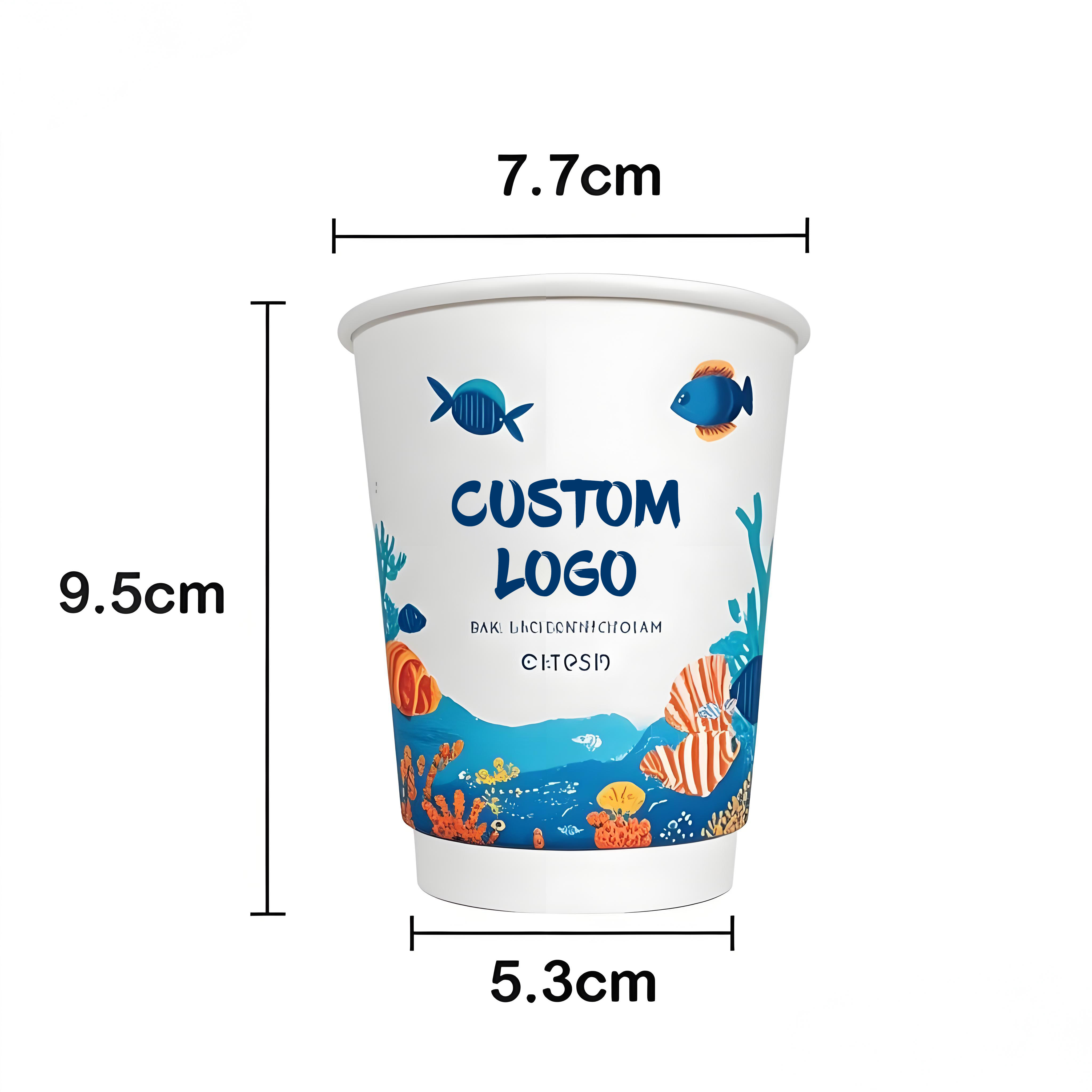 9.5oz paper cup