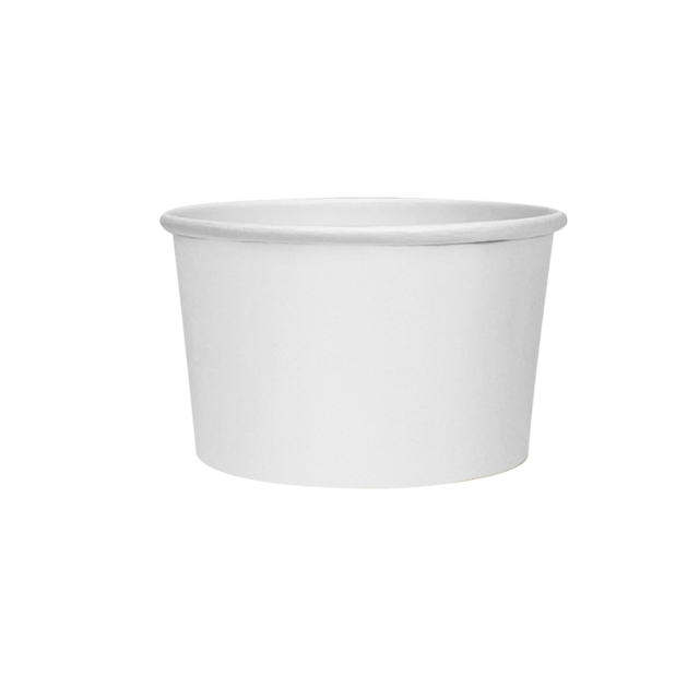 10oz-b Custom Design Eco-friendly PLA Biodegradable Disposable Ice Cream Paper Cup With Lids,LongWorld,Ice Cream Paper Cup
