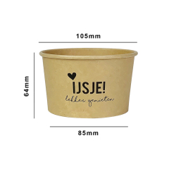 10oz ice cream paper cup