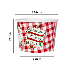 16oz 450ml  ice cream paper cup