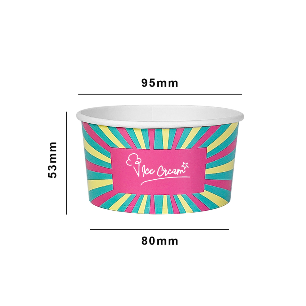 8oz ice cream paper cup