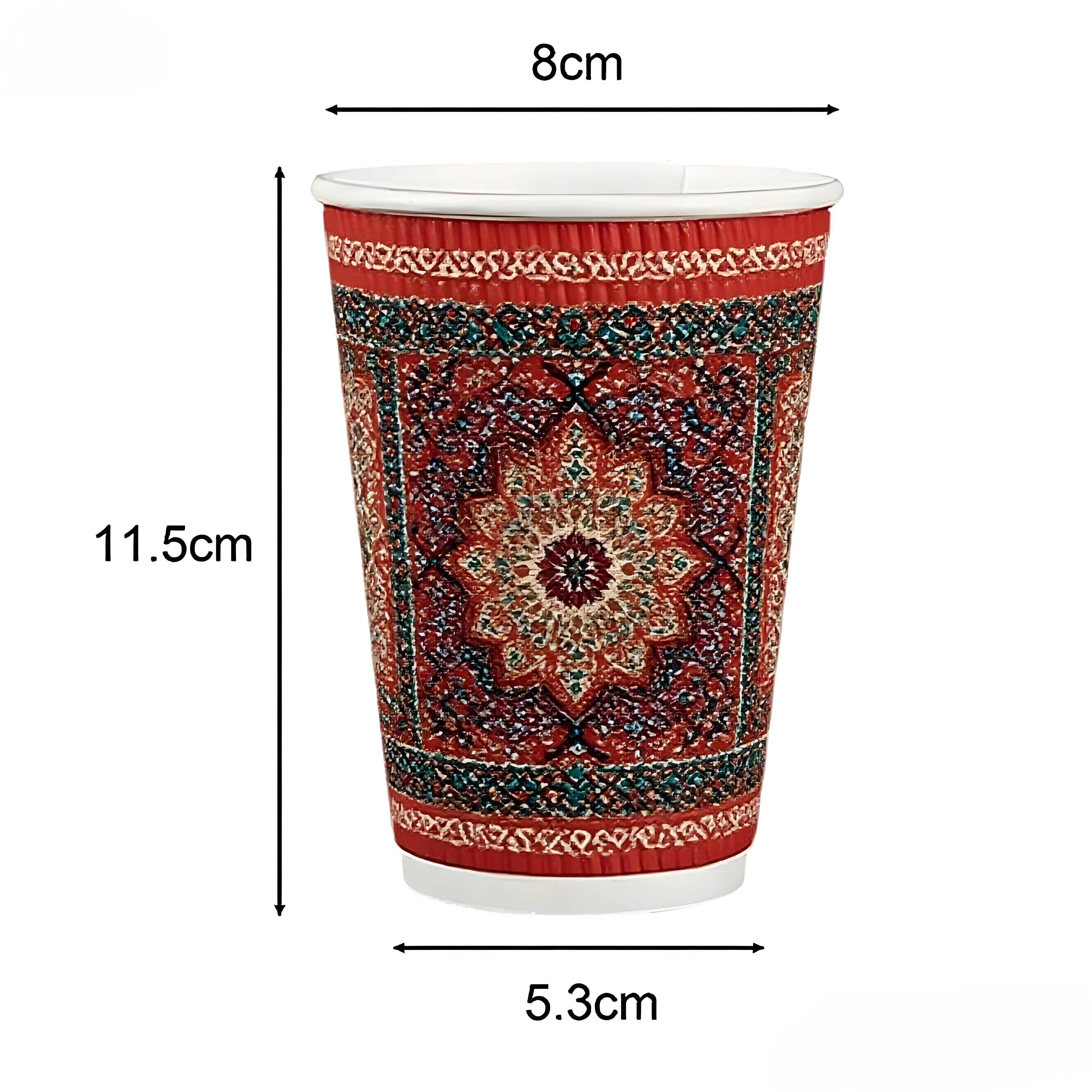 12oz ripple wall paper cup