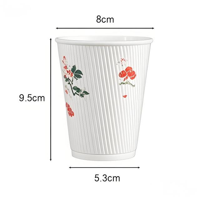 9.5oz ripple wall paper cup