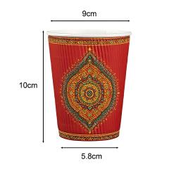 12oz ripple wall corrugated paper cup