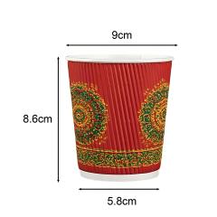 9oz ripple wall corrugated paper cup