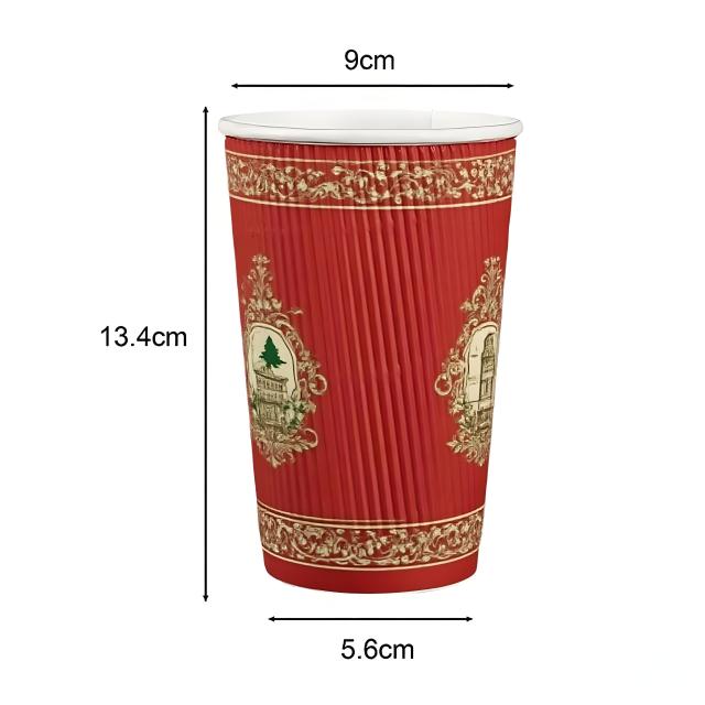 16oz ripple wall corrugated paper cup