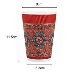 12oz ripple wall paper cup