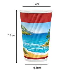20oz ripple wall paper cup