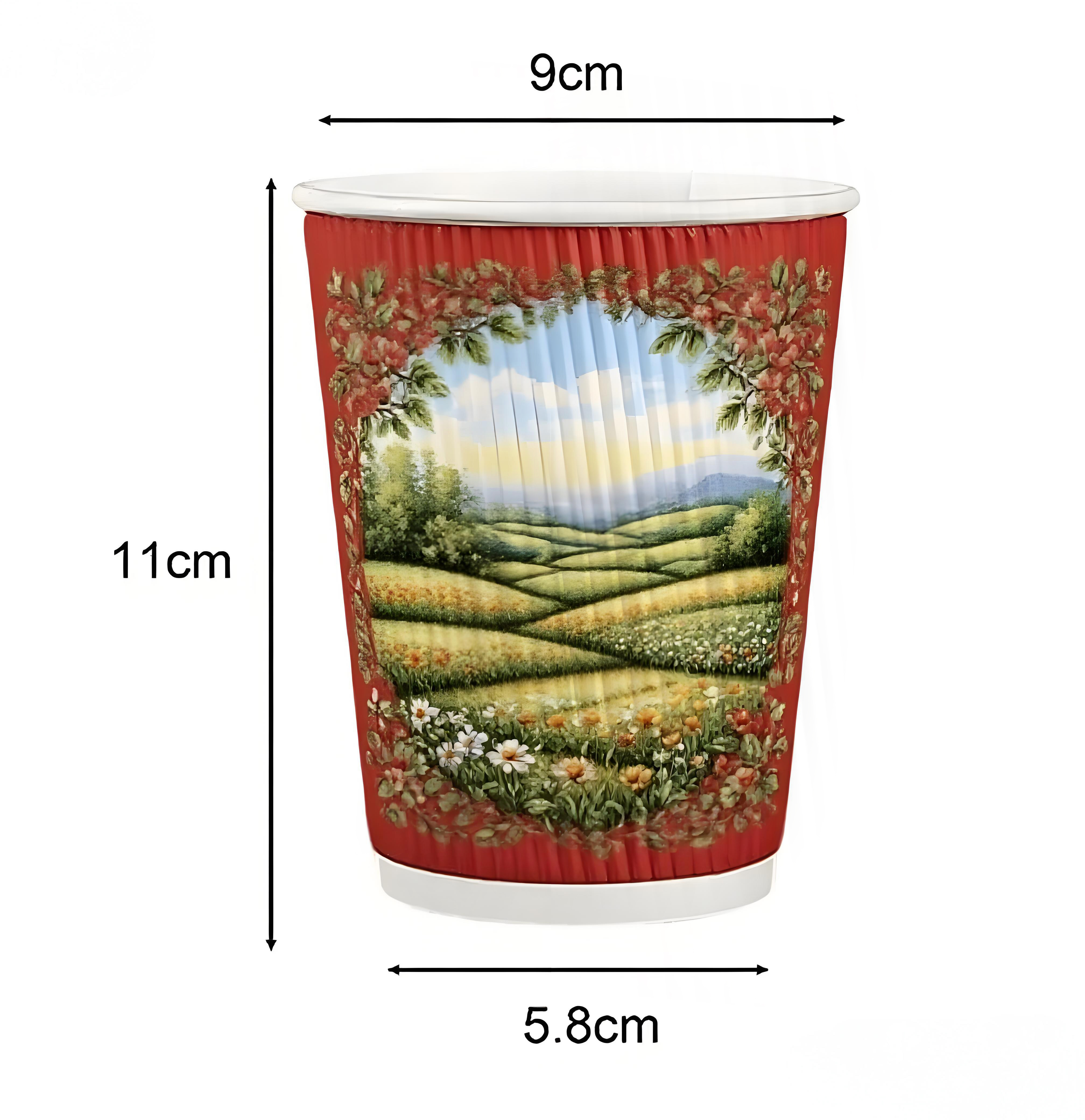 9.5oz ripple wall paper cup