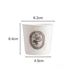 4.5oz ripple wall paper cup