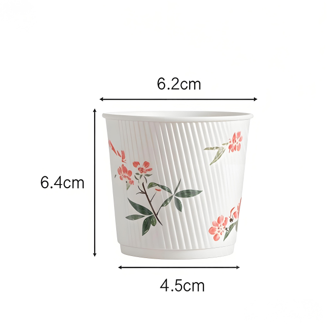 4.5oz ripple wall paper cup